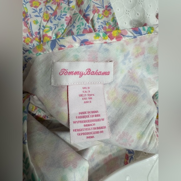 Tommy Bahama Girls Floral Dress 2-Piece Set Size 3T NWT - Picture 9 of 9